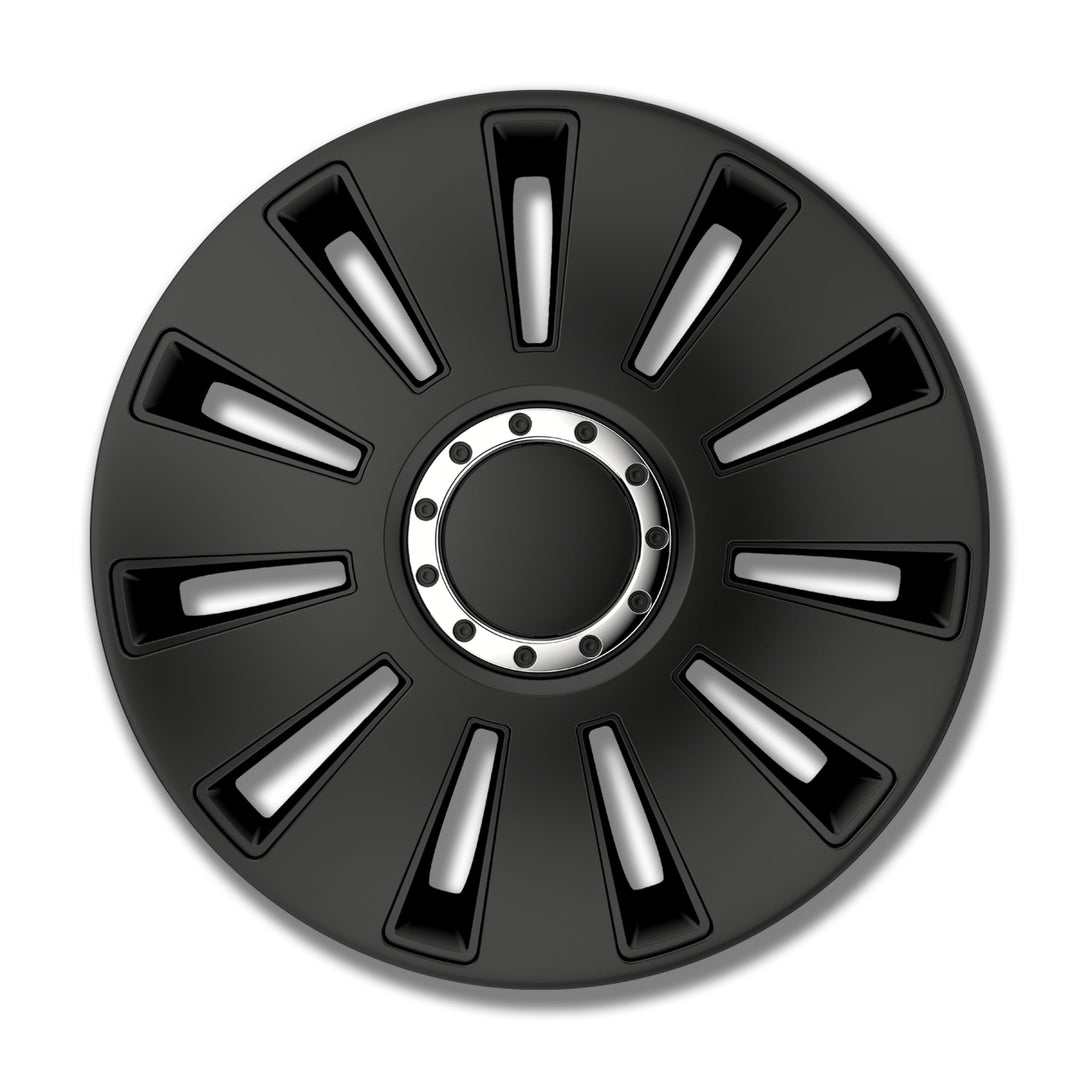 Radzierblenden/Radkappen 531614 Silverstone Pro Black 14 Zoll