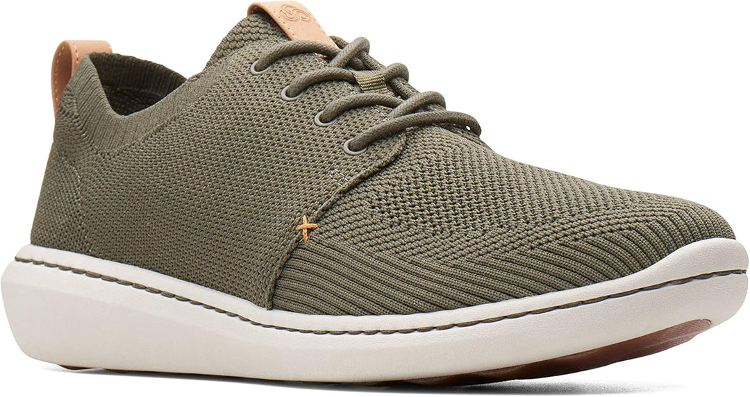Clarks Herren Step Urban Mix'Sneaker 40 EU Khaki, 40 EU Khaki