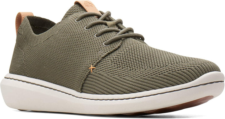 Clarks Herren Step Urban Mix'Sneaker 40 EU Khaki, 40 EU Khaki