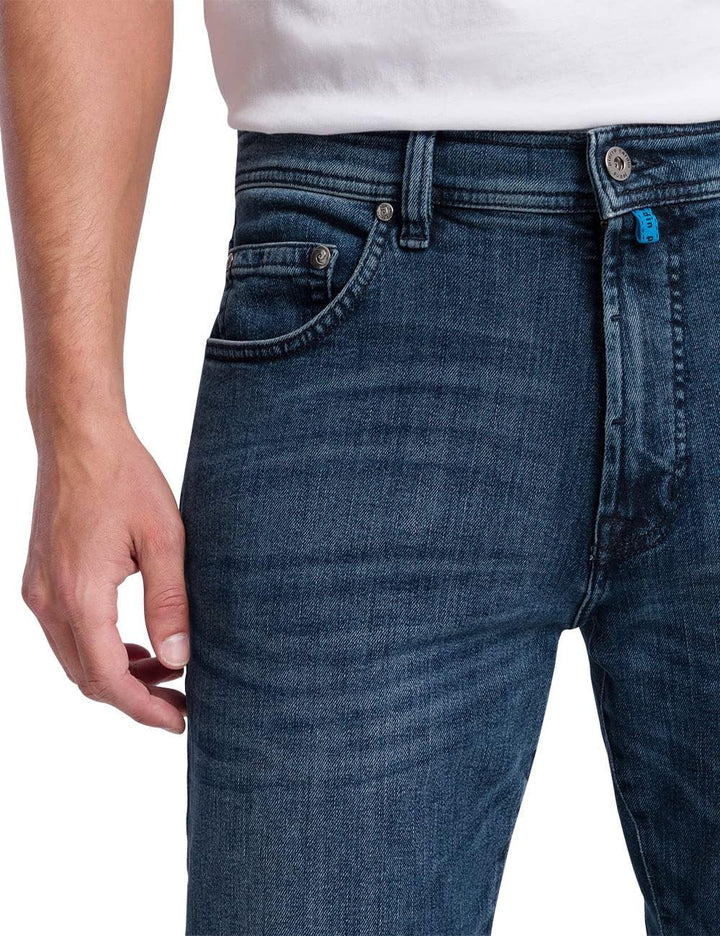 Pierre Cardin Herren Jeans 5-pocket Dijon Blau 32W / 34L Light Blue Used Buffies, 32W / 34L Light Bl
