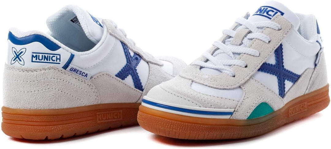 Munich Unisex G-3 Profit Fitnessschuhe, Weiss/Schwarz, 43 EU