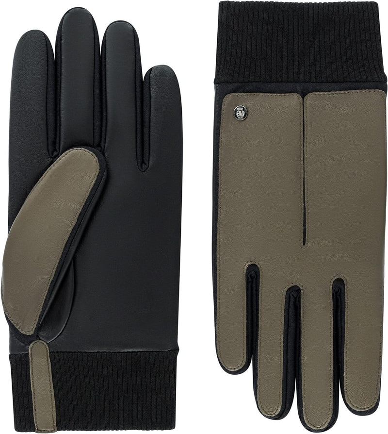 Roeckl Herren Kopenhagen Touch Lederhandschuhe, Moss, 7.5