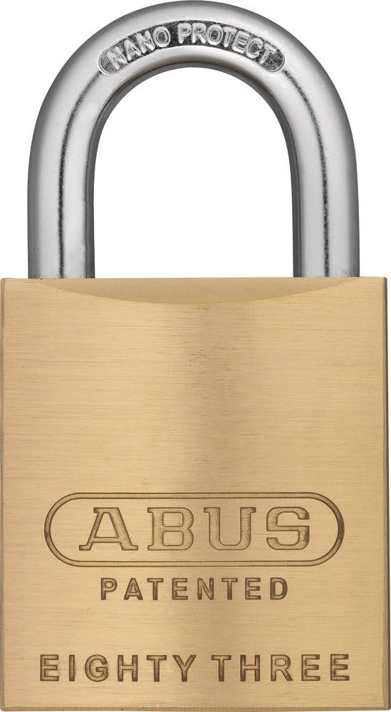 ABUS 83/45 messing Vorhängeschloss mit Zylinder austauschbar 45 mm