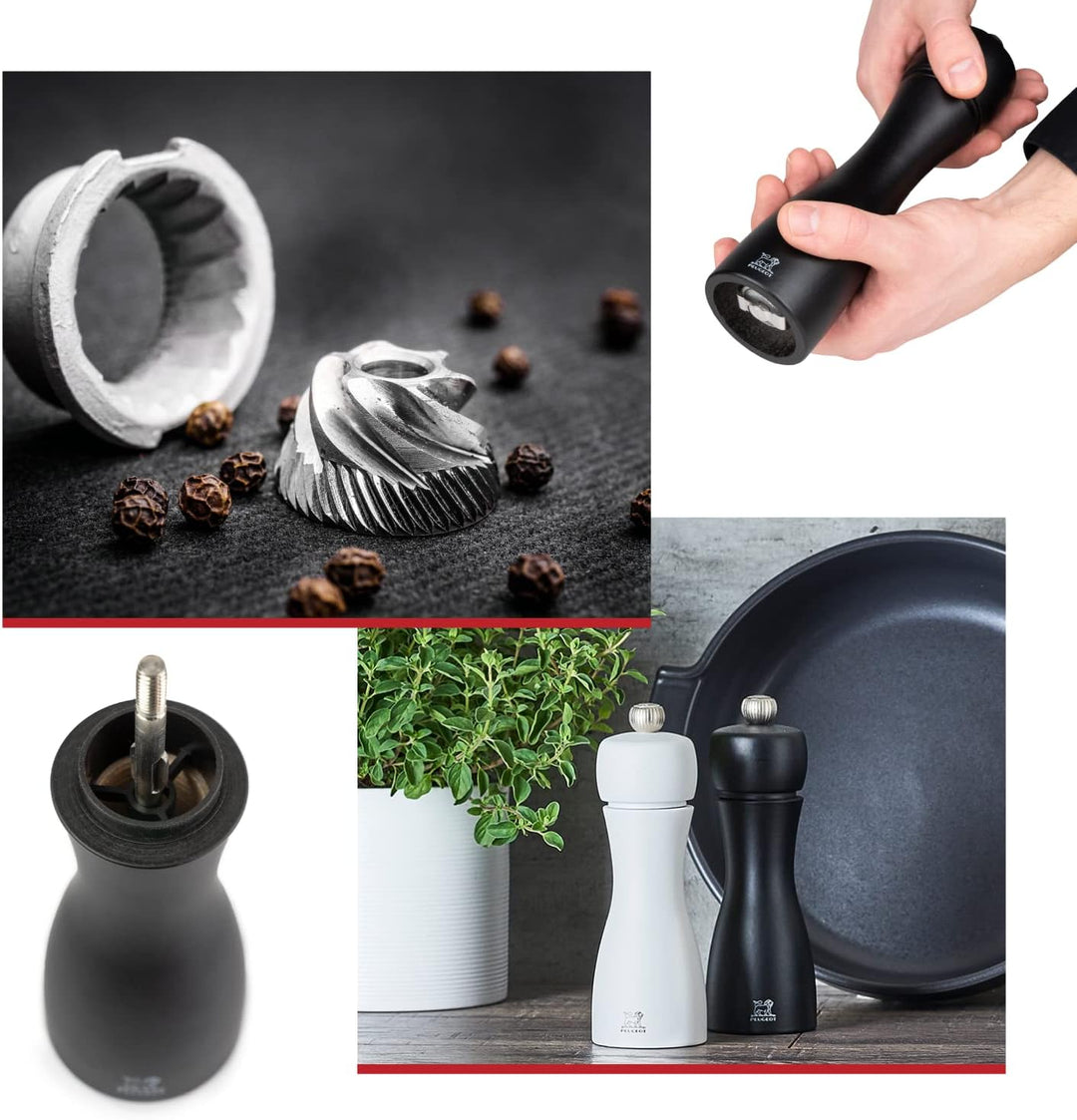 PEUGEOT - Pfeffermühle Tahiti 20 cm - Klassische Mahlgradeinstellung - Aus PEFC-zertifiziertem Holz