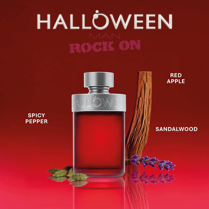Jesus del Pozo LED POZO HALLOWEEN MAN ROCK ON EDT 125 ml Geblümt 1, Geblümt 1