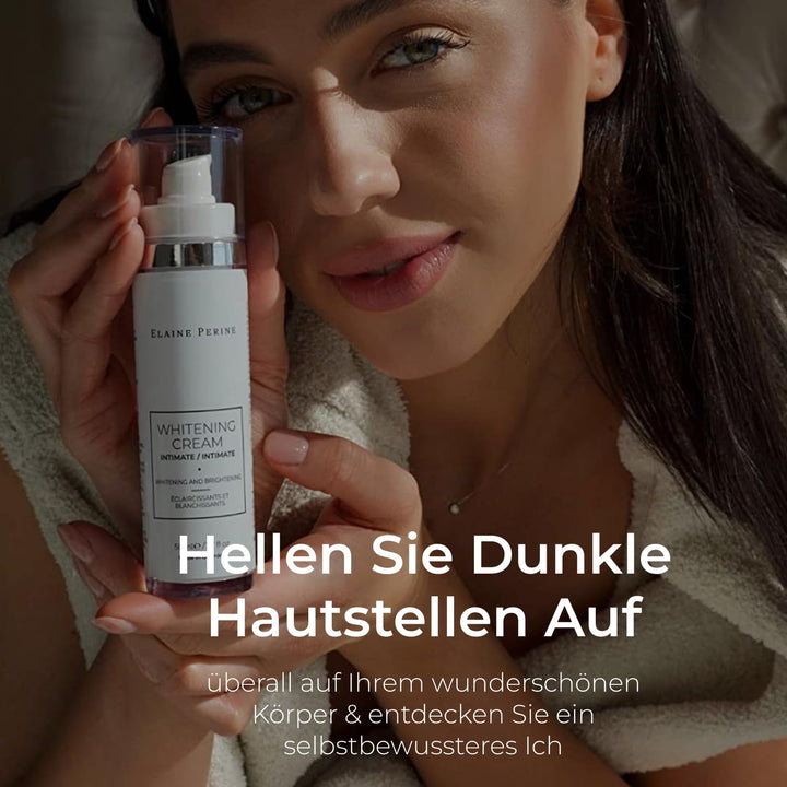Intim Bleaching Creme - Natürliche vegane Bleich Cream u.a Intimbereich (50ml) von Elaine Perine™ |