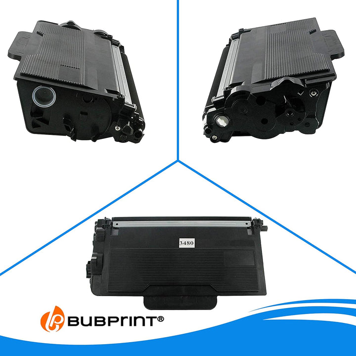 2 Toner kompatibel als Ersatz für Brother TN3480 für HL-L5100DN HL-L5100DNT HL-L5100DNTT MFC-L5750DW