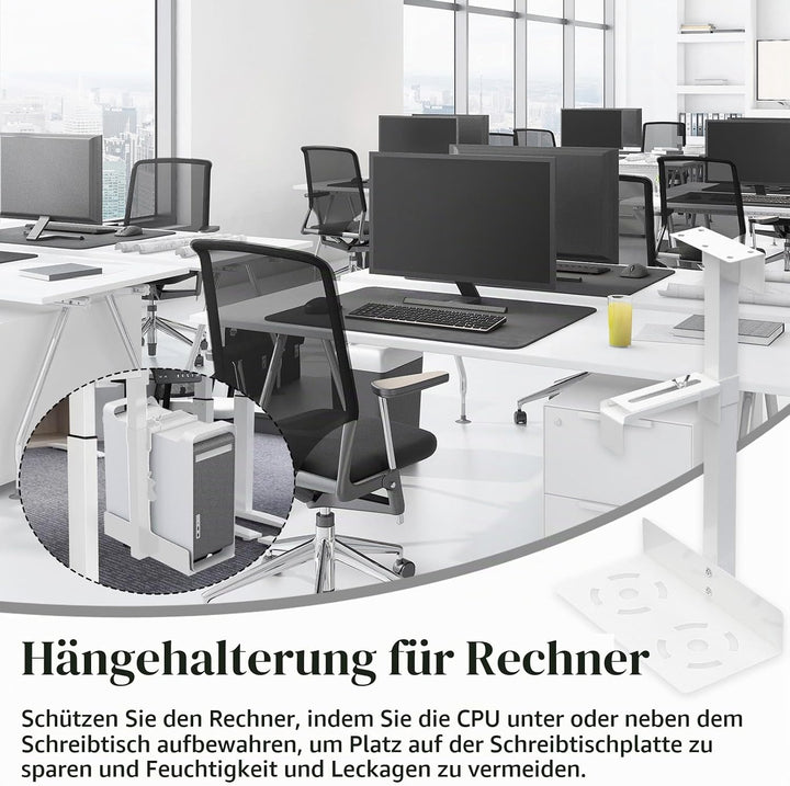 Pc Halterung, CPU Halterung Pc Halterungs Unter Schreibtisch Computerhost Wandhalterungs Computer Au