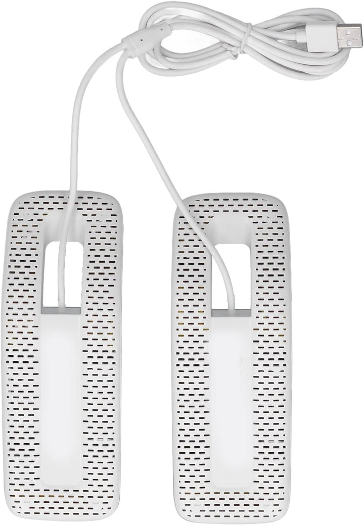 Yuecoom Schuhtrockner, weisses PC-Material, Schuh-Desodorierungstrockner, tragbarer elektrischer USB