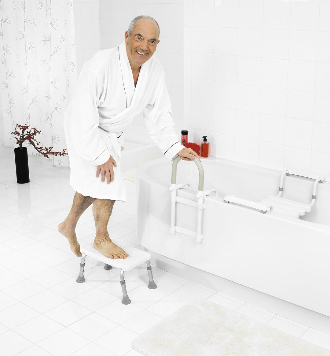 RIDDER A0102601 Badschemel, Schemel, Tritt Sam, weiss Badschemel Weiss, Badschemel Weiss