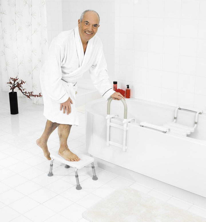 RIDDER A0102601 Badschemel, Schemel, Tritt Sam, weiss Badschemel Weiss, Badschemel Weiss