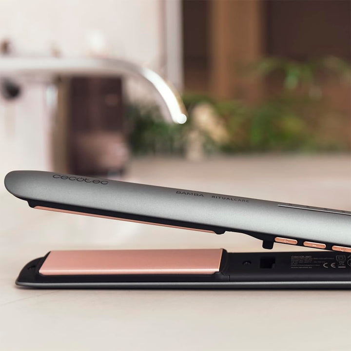 Cecotec Haarglätter mit Keratin- und Arganölbeschichtung RitualCare 880 Hidraprotect Tourmaline. Ion