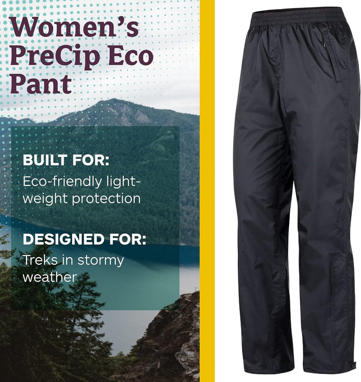 Marmot Damen Wm's PreCip Eco Pant Short, Wasserdichte Regenhose, winddichte Wanderhose, atmungsaktiv