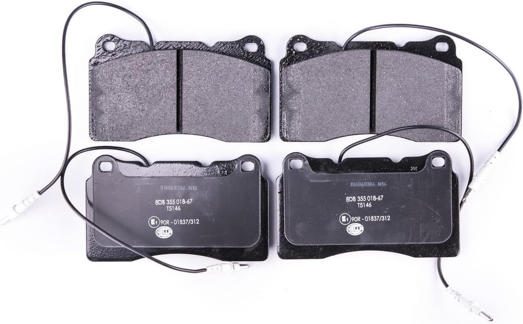 HELLA PAGID 8DB 355 018-671 Bremsbelagsatz - T5146 - Dicke/Stärke: 16mm - Bremssystem: Brembo - mit
