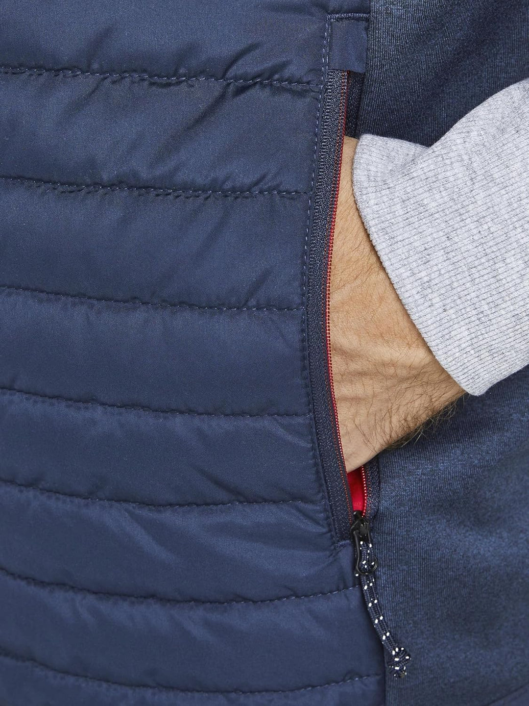 JACK & JONES male Pufferjacke Pufferjacke XL Blau (Navy Blazer Navy Blazer), XL Blau (Navy Blazer Na