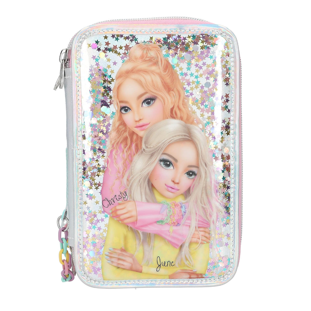 TOPModel 3-Fach Federtasche ELECTRIC inkl. Stifte