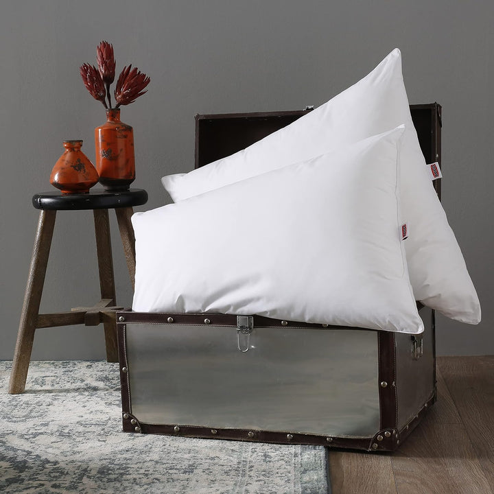 Dodo OREILLER MOELLEUX Kopfkissen, 100% Polyester Thermolite Ultra – silikonisierte Hohlfaser, Zerti
