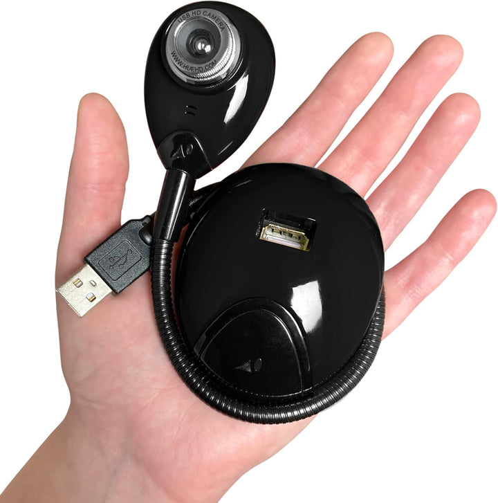 HUE HD Mobile USB Kamera und Visualizer (Kamera in Schwarz mit Tragetasche), Kamera in Schwarz mit T