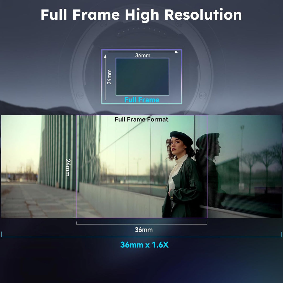 SIRUI 75mm T2.9 1.6X Anamorphotisches Vollformat Prime Objektiv Objektive Lens Lenses(E-Mount), 75mm