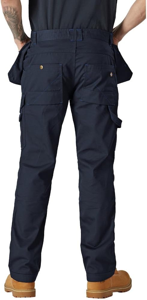Dickies - Trousers for Men, Redhawk Pro Pants, Regular Fit, Navy Blue, 26W Navy Blue 26W / 32L, Navy