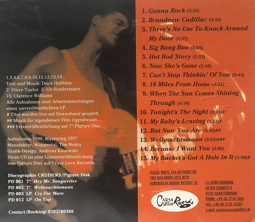 Rumble Again, Audio-CD