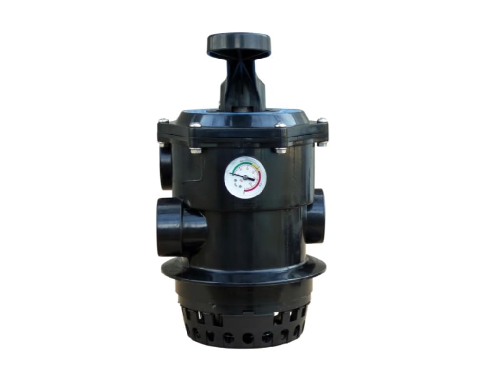 OKU 6-Wege Ventil für Sandfilteranlagen 1 1/2'' 6-Wege Top-Mount-Ventil | Für Filteranlagen | Pool u