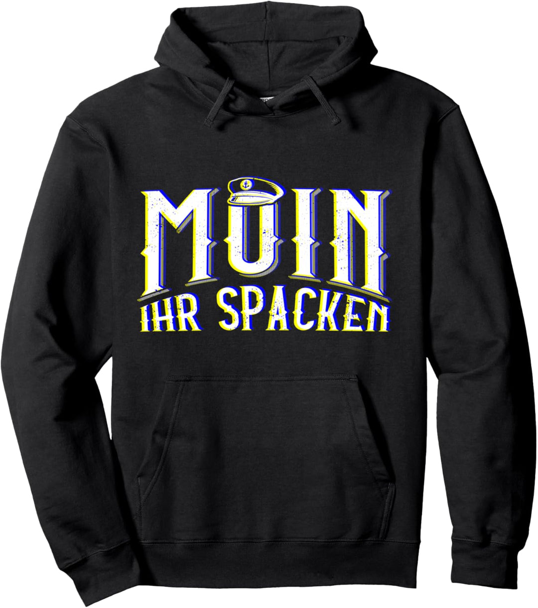 Lustiges "Moin Ihr Spacken" - Moin Pullover Hoodie