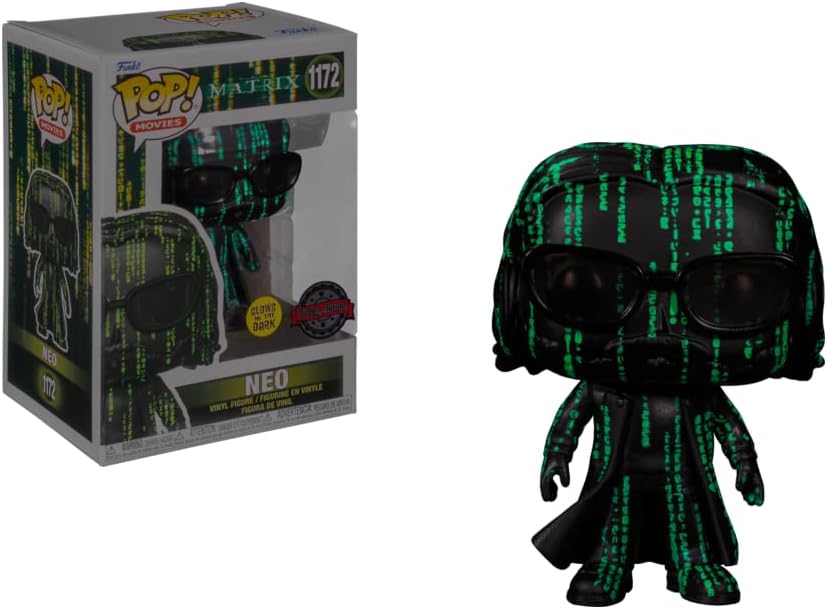 FUNKO POP! Movies: Neo (Matrix 4) Special Edition (Glows in Dark)