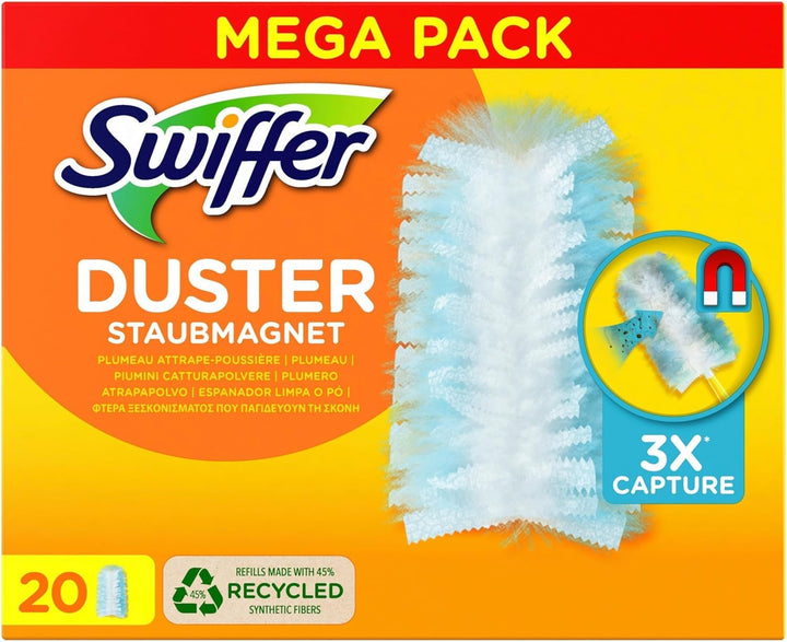 Swiffer Staubmagnet Trap & Lock Nachfüllpackung x20, Nehmen 3x Mehr Staub Und Haare Auf Als Ein Herk