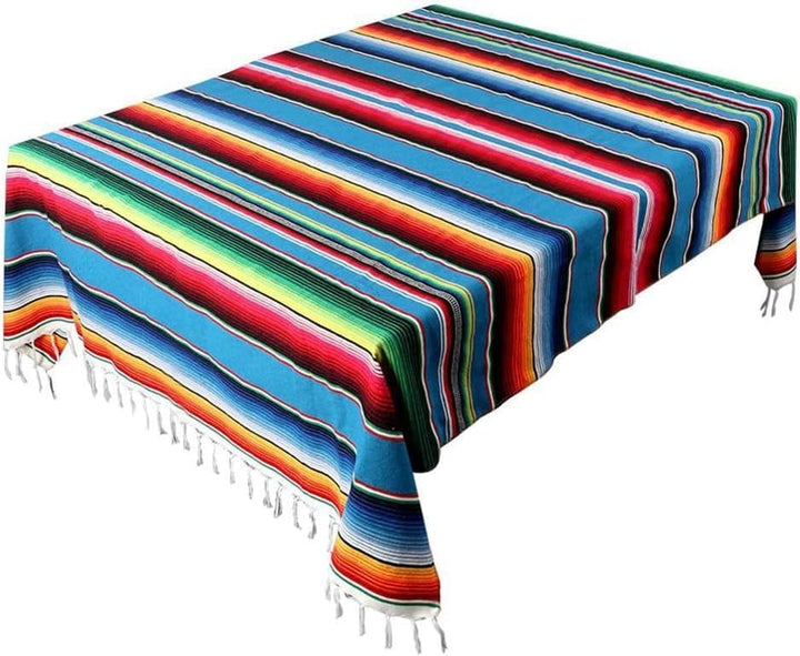 Mexikanische Decke Sarape Picknick Decke ÜBerwurf Tisch Decke Heiss Stange für Yoga, 120X180Cm