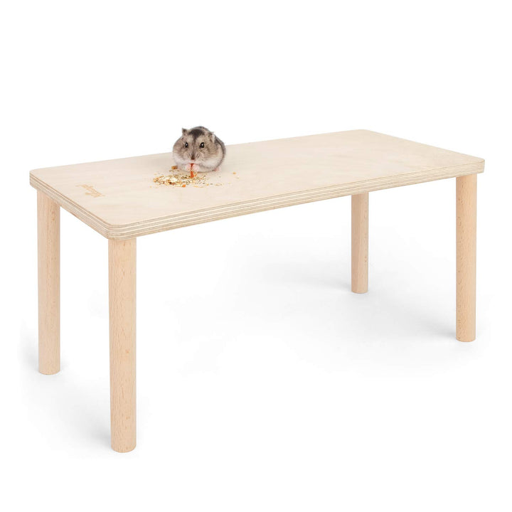 Niteangel Hamster Spielpodest aus Holz für Zwerghamster, Syrische Hamster, Gerbils, Mäuse, Degus ode