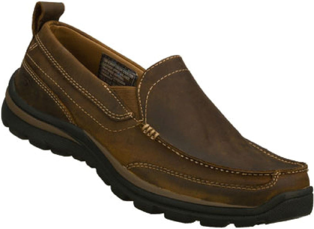 Skechers Herren X WeitSlipper 39.5 EU Dunkelbraun, 39.5 EU Dunkelbraun
