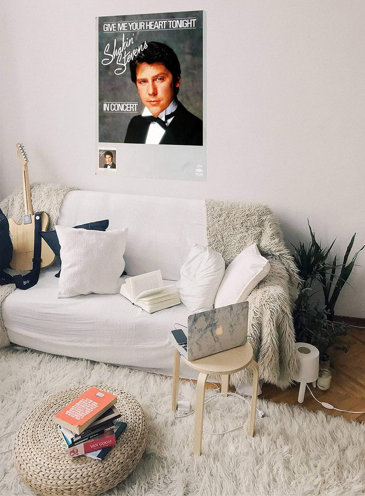 Shakin' Stevens - The Bop Wont Stop, 1983 » Konzertplakat/Premium Poster | Live Konzert Veranstaltun