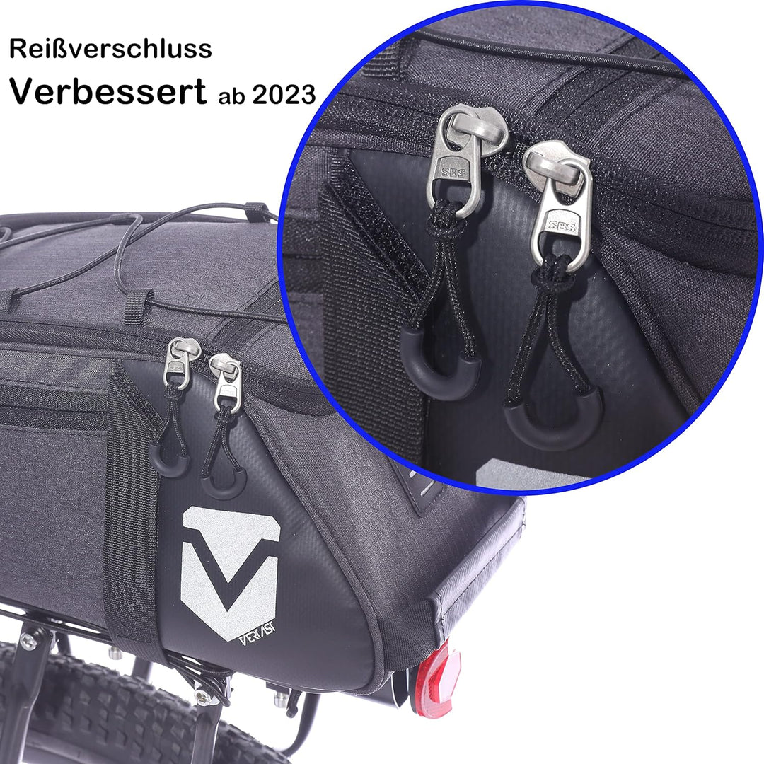 VERTAST Fahrrad Gepäckträger Tasche Wasserdicht Multifunktionale Packtasche für Fahrrad Sitz Outdoor