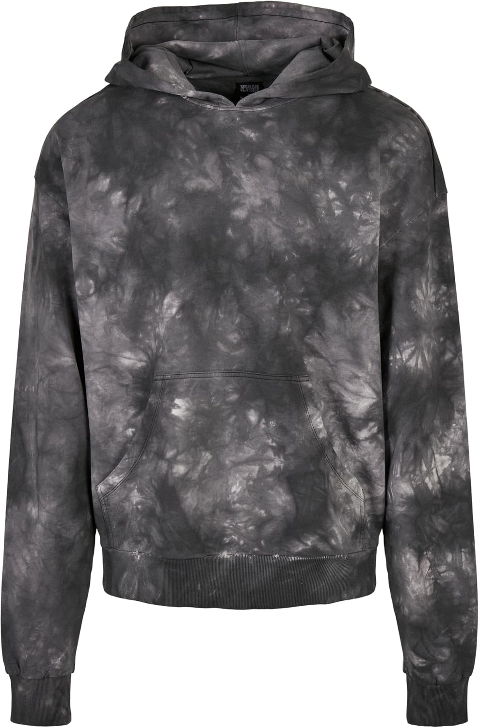 Urban Classics Herren Hoody Batik Kapuzenpullover mit weiter Oversized Passform, Kapuzensweatshirt m