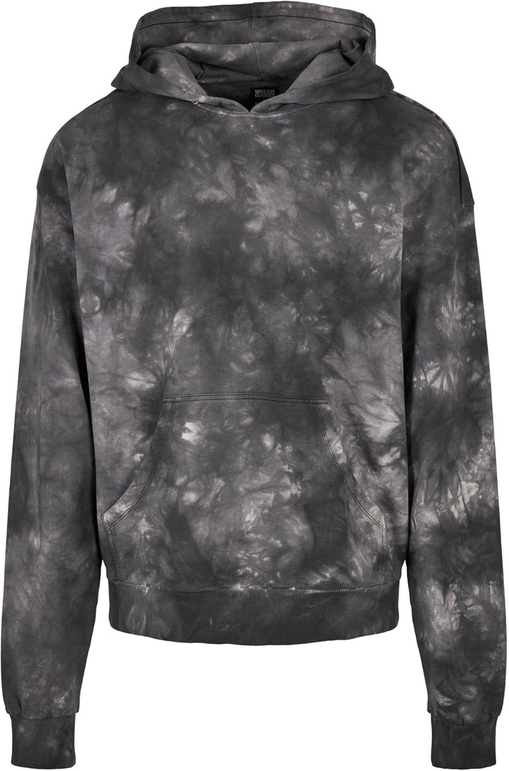 Urban Classics Herren Hoody Batik Kapuzenpullover mit weiter Oversized Passform, Kapuzensweatshirt m