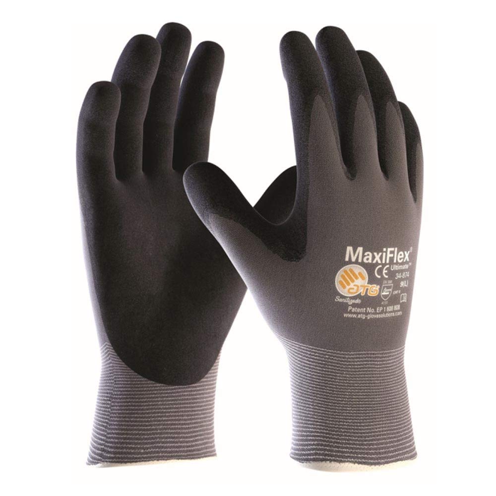 12x Grösse 8 / M MAXIFLEX Ultimate ATG Texxor Handschuhe Arbeitshandschuhe