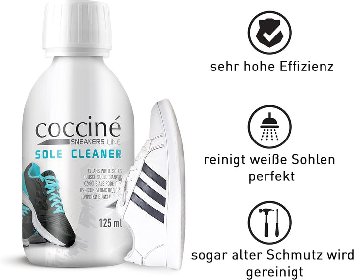 Cocciné - Sneaker Whitener, Schuhreiniger Weisse Schuhe, Schuh Weissmacher, Sneaker Cleaner Weiss, S
