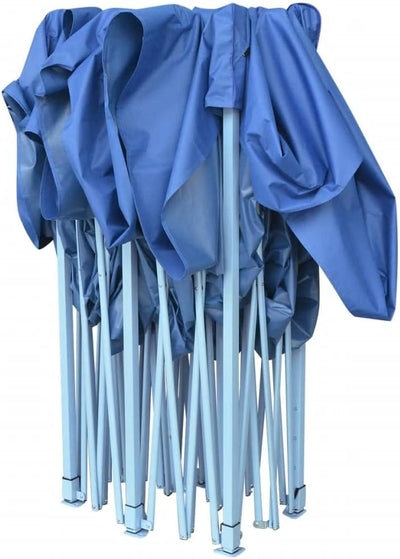 vidaXL Falt Pavillon 3x6 m Blau Partyzelt Festzelt Gartenzelt Pavillion Zelt One size Blau, One size