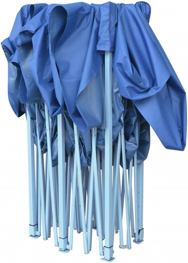 vidaXL Falt Pavillon 3x6 m Blau Partyzelt Festzelt Gartenzelt Pavillion Zelt One size Blau, One size