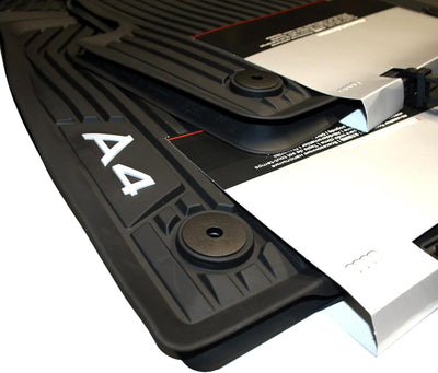 Original Audi A4 B9 8W Fussmatten Gummi Premium Gummimatten Allwetter 4-teilig vorn+hinten 8W1061501