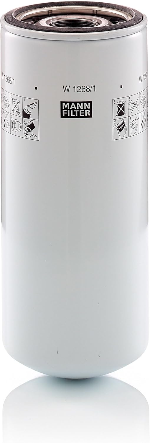 MANN-FILTER W 1268/1 Ölfilter – Für Nutzfahrzeuge