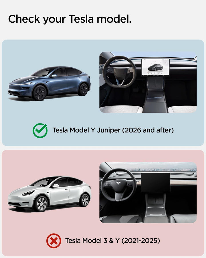 Spigen Tesla Model Y Juniper (Nur Premium & Performance 2025 2026) Cryo Dachsonnenschutz【2 Stück】 Au