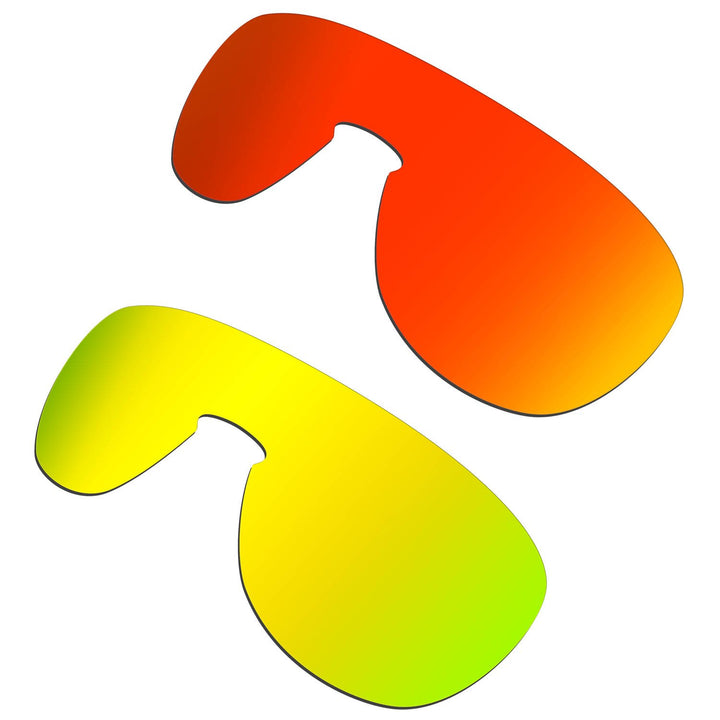 HKUCO Plus Mens Replacement Lenses For Oakley Trillbe - 2 pair