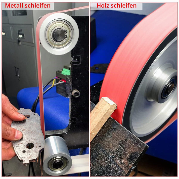 SenmaiTools Schleifbänder 50 X 2000 mm, (Körnung 40 80 120 150 240) Professionelle SchleifbänderSchl
