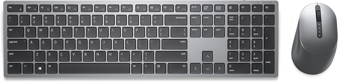 Dell KM7321W, Wireless, Multimedia, Tastatur und Maus Set, German (QWERTZ), schwarz