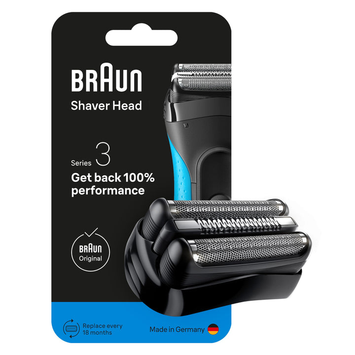 Braun Series 3 Elektrorasierer Scherkopf 21B – ORIGINAL Ersatzscherteil und Rasierer Zubehör – Made