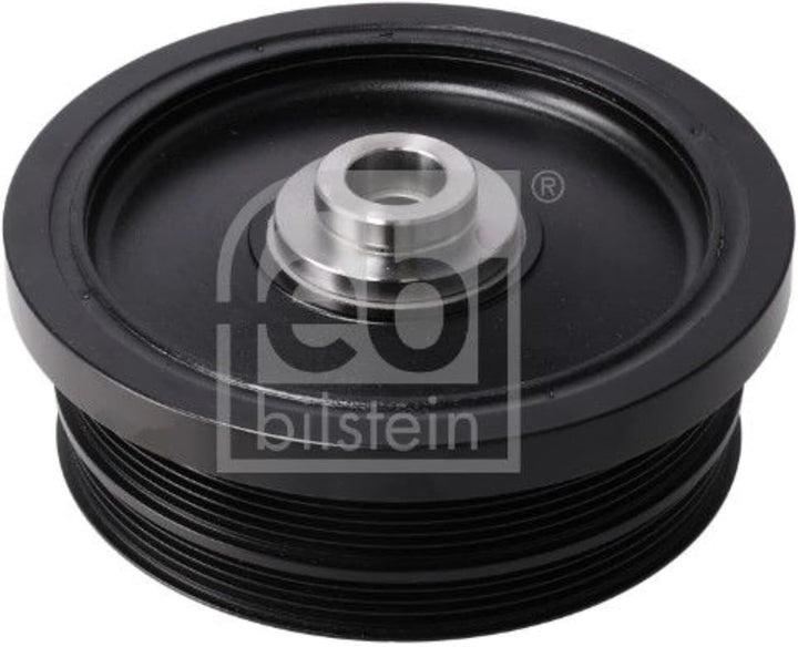 febi bilstein 34166 Riemenscheibe (entkoppelt) für Kurbelwelle, mit Schraube und Scheibe , 1 Stück