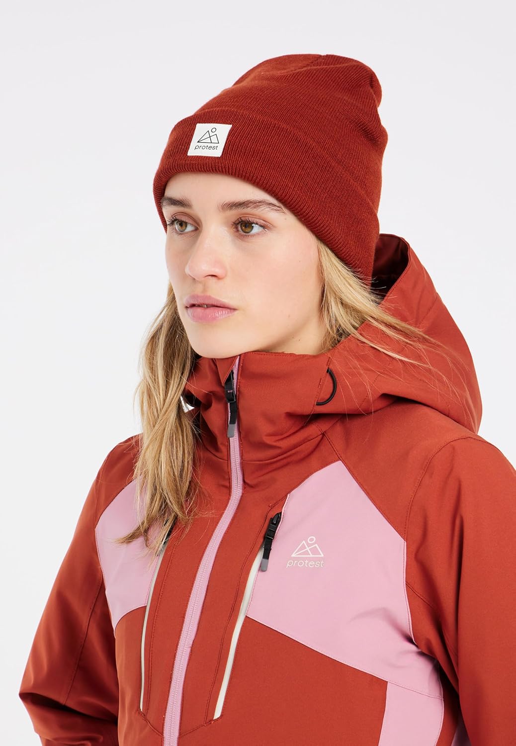 Protest Women, Ladies Ski- Und Snowboardjacken PRTOMORIKA L Uluru Rust, L Uluru Rust