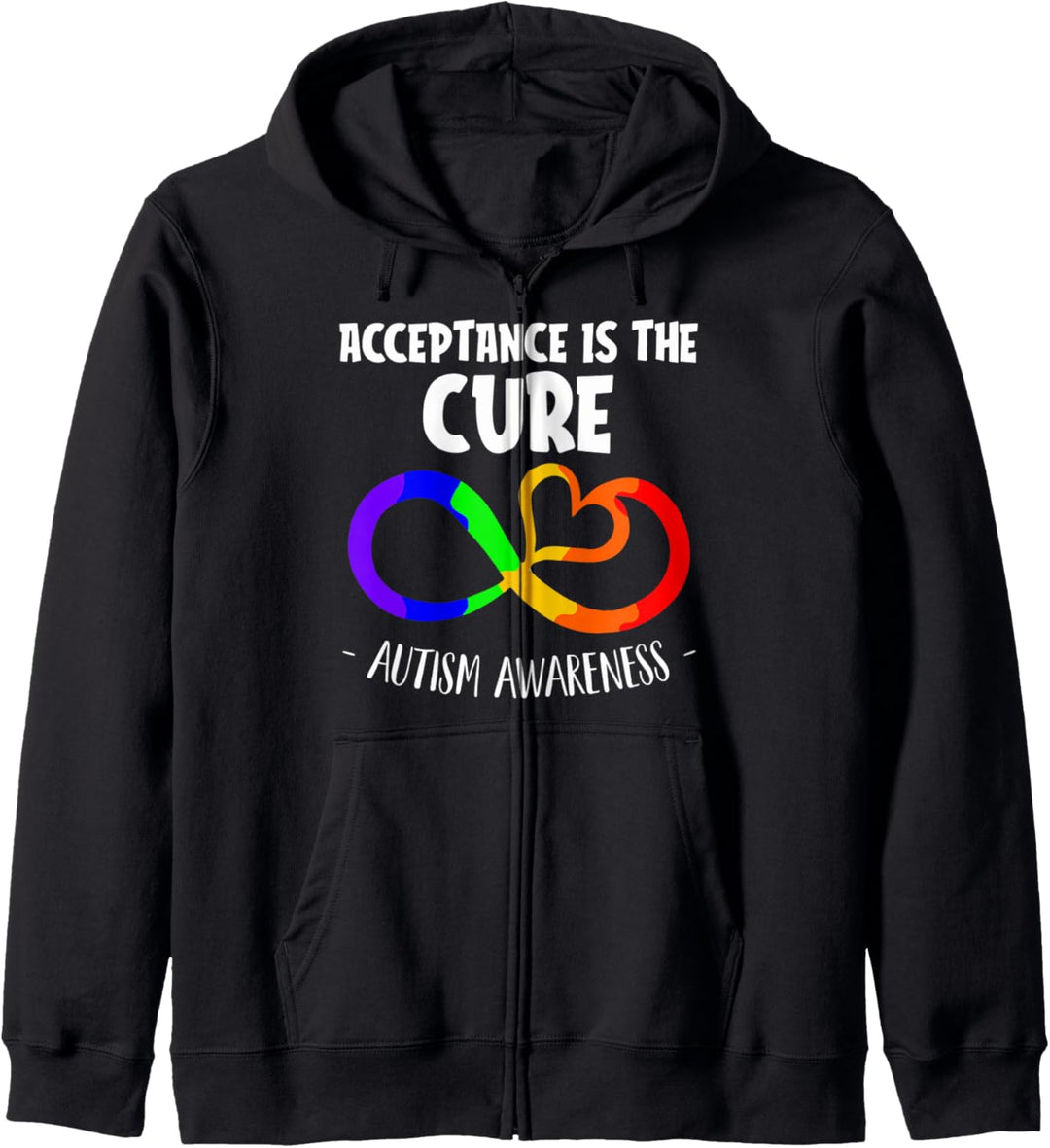 Acceptance Is The Cure Autism Awareness Unique Kapuzenjacke